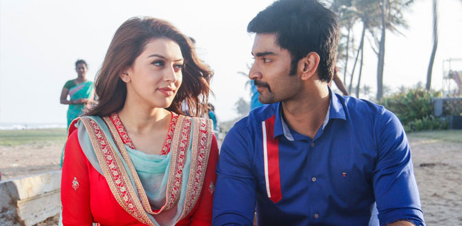 Atharva and Hansika in 100