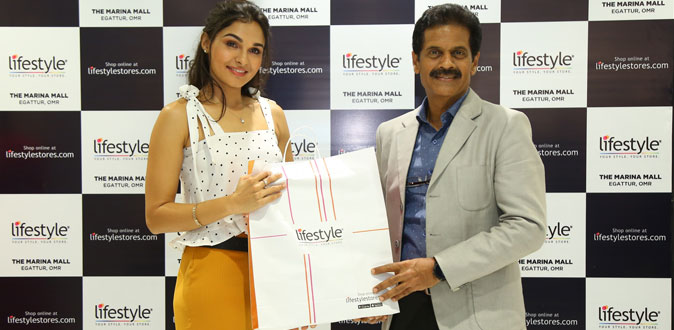 Andrea in Life Style Show Room