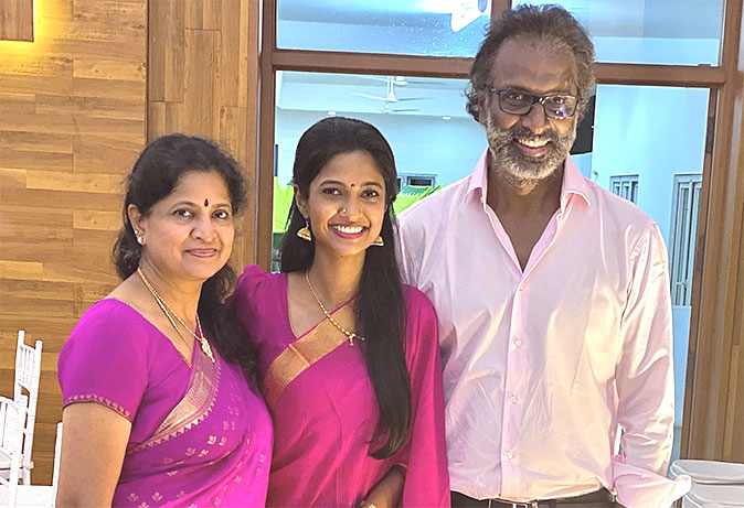 Arun Pandiyan and Keerthy Pandian
