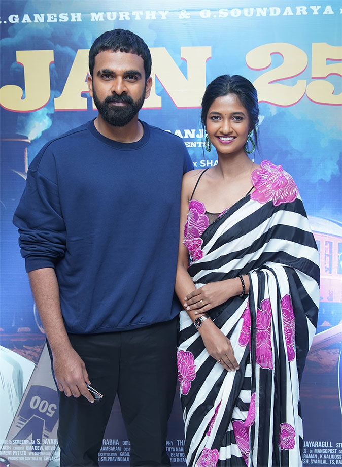 Ashok Selvan and Keerthy Pandian in Blue Star