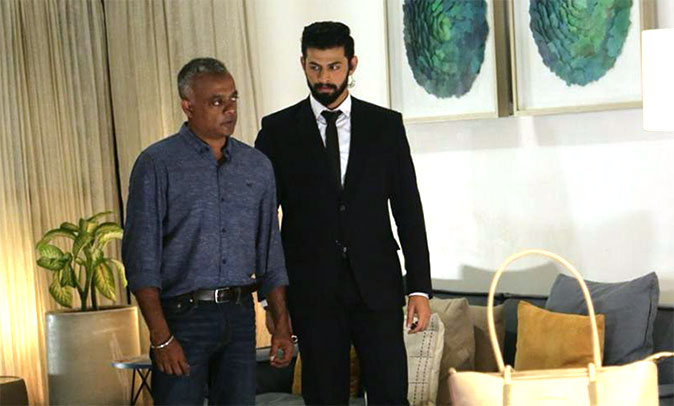 Goutham Menon and Varun in Joshua Imai Pol Kakka