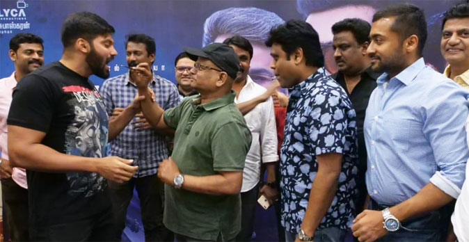 Kaappaan Success Party