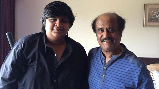 Karthik Subburaj and Rajini