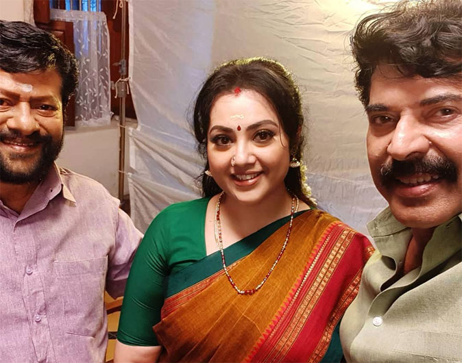 Rajkiran, Mammootty and Meena