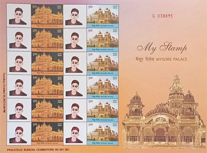 Pradeep Jose Postel Stamp 