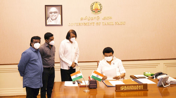 PRO Union Meet The MK Stalin