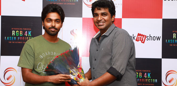 GV Prakash in Sivashakthi Theater 