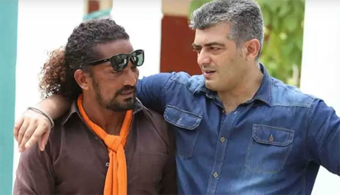 Stunt Silva and Ajith
