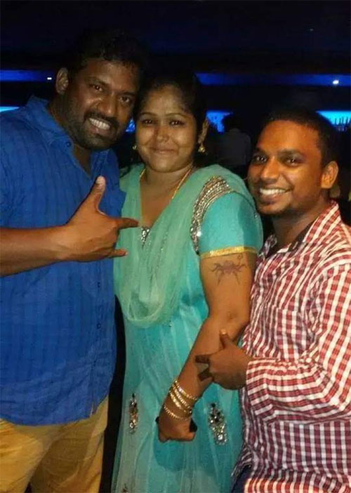 Suriya Devi and Robo Shankar