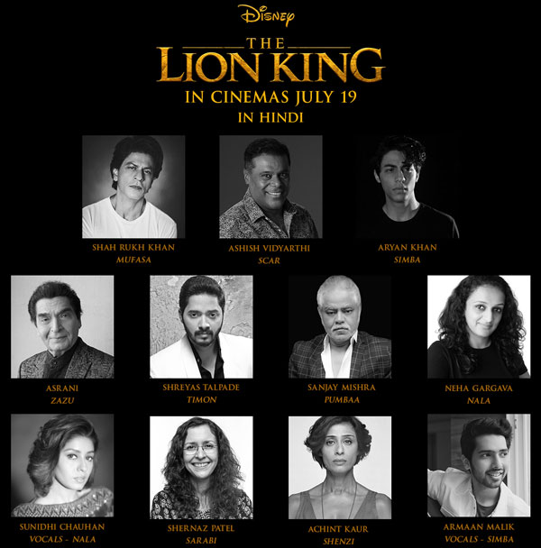 The Lion King Hindi