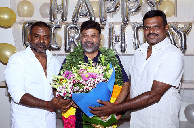 Director P Vasu Birthday Celebration 