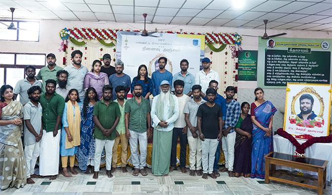 Vetri Duraisamy Condolance Meeting Vetri Duraisamy Condolance Meeting