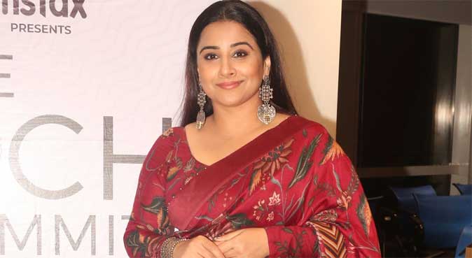 Actress Vidya Balan