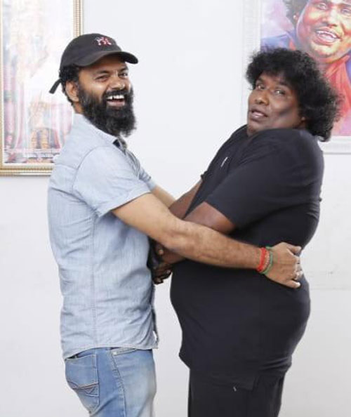 Yogi Babu and Milka Selvakumar