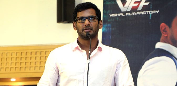 என்னுடைய படத்தை வெளியிடவே பிரச்சனை ஏற்பட்டது! - விஷால் வேதனை