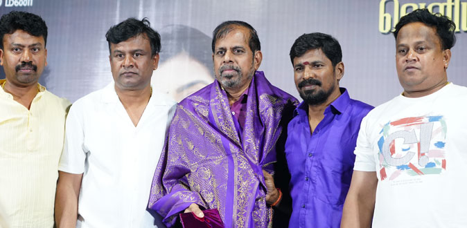 ”சினிமாவில் அதிகரிக்கும் பிளாக் மெயில்” - ’வள்ளுவன்’ பட விழாவில் ஆர்.கே.செல்வமணி வருத்தம்