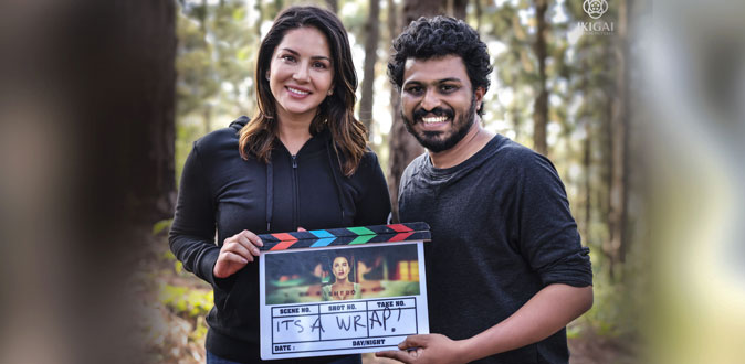 சன்னி லியோன் நாயகியாக நடிக்கும் தமிழ்ப் படத்தின் படப்பிடிப்பு நிறைவு!
