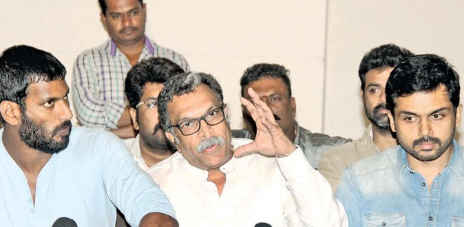 நடிகர் சங்க தேர்தல்! - நீதிமன்ற உத்தரவால் விஷால் அணி கவலை