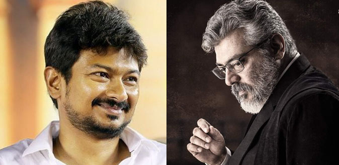 ’நேர்கொண்ட பார்வை’ படத்தை கைப்பற்றிய உதயநிதி!