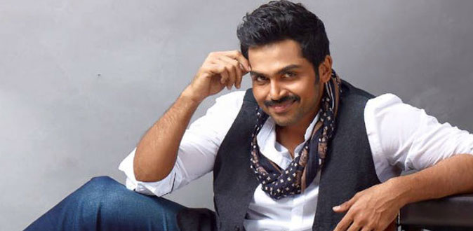 Karthi's first mega budgeet film start today