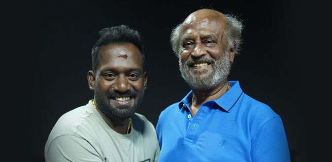 குடும்பத்தோடு ரஜினிகாந்திடம் ஆசி பெற்ற நடிகர் ரோபோ சங்கர்!