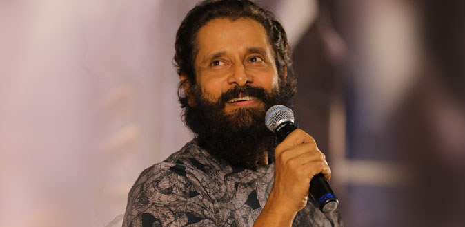 3 வருடங்களுக்கு பிறகு வரும் படம்! - ரசிகர்கள் முன்னிலையில் விக்ரம் நெகிழ்ச்சி