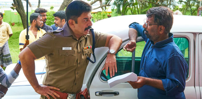 Actor Aravind Swamy in 'Vanagamudi' Shooting Nears Completion