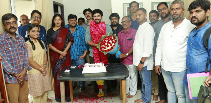 விஜய் கனிஷ்கா நடிக்கும் ’ஹிட் லிஸ்ட்’ படப்பிடிப்பு துவங்கியது
