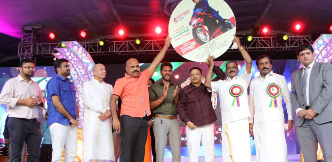 எம்.ஜி.ஆரைப் பார்த்து வளர்ந்தவன் நான் - பிரபு தேவா பேச்சு