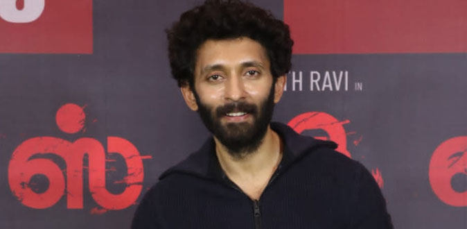 ’அஸ்வின்ஸ்’ எனக்கு மிகவும் முக்கியமான படம்! - நடிகர் வசந்த் ரவி நெகிழ்ச்சி