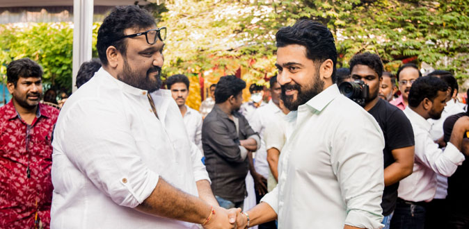 சிறுத்தை சிவா இயக்கத்தில் சூர்யா நடிக்கும் படத்தின் படப்பிடிப்பு தொடங்கியது