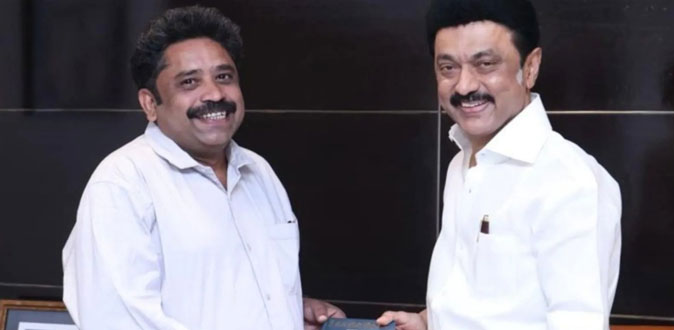 முதல்வரிடம் இயக்குநர் சீனு ராமசாமி வைத்த இரண்டு கோரிக்கைகள்