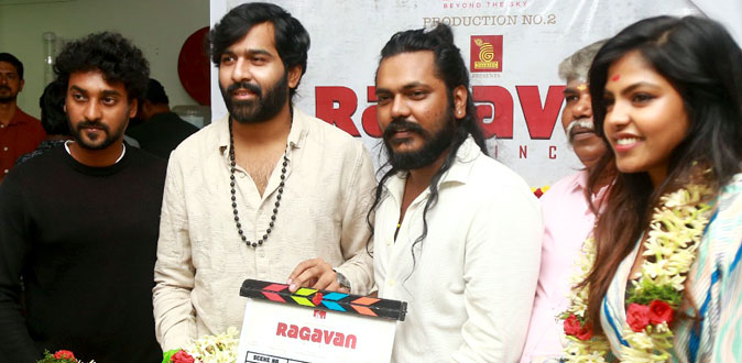 விஜே பப்பு நாயகனாக நடிக்கும் மிஸ்டரி திரில்லர் இணையத் தொடர் ‘ராகவன் : Instinct' பூஜையுடன் தொடங்கியது