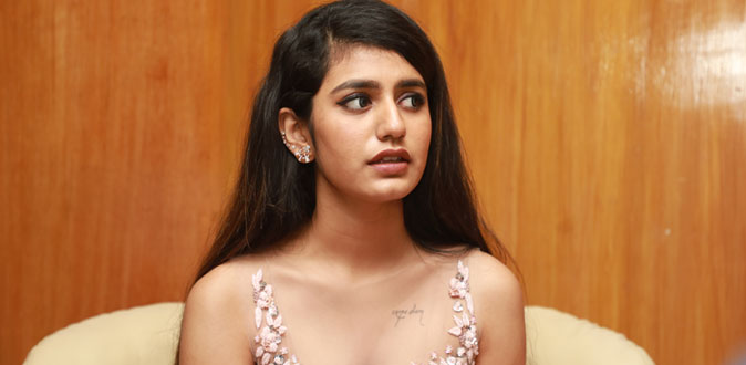 ”எஸ் நான் காதலித்தேன்” - மனம் திறந்த கண் சிமிட்டி நடிகை பிரியா பிரகாஷ் வாரியர்!