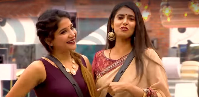 பிக் பாஸ் வீட்டுக்குள் வந்ததும் ஆரம்பித்த கஸ்தூரி! - சிக்கினார் சாக்‌ஷி