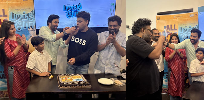’பறந்து போ’ வெற்றியை படக்குழுவுடன் கொண்டாடிய விநியோகஸ்தர் ராகுல்!