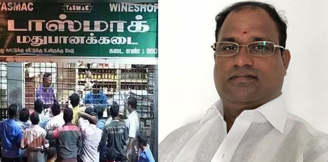 மதுக்கடை திறப்புக்கு ‘ஆடவர்’ பட தயாரிப்பாளர் எதிர்ப்பு!