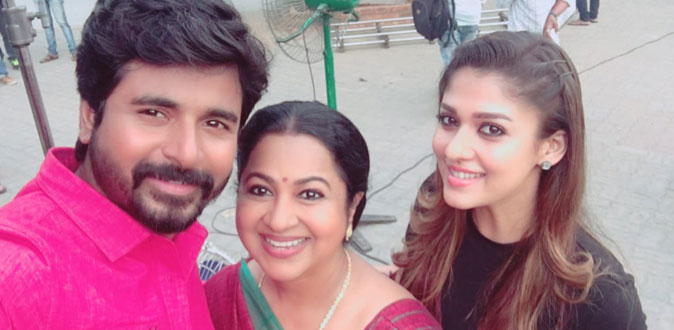 சிவகார்த்திகேயன் - நயந்தாரா கூட்டணியுடன் இணைந்த ராதிகா!