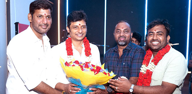 நடிகர் ஜீவாவின் 46 வது படம் பூஜையுடன் தொடங்கியது!