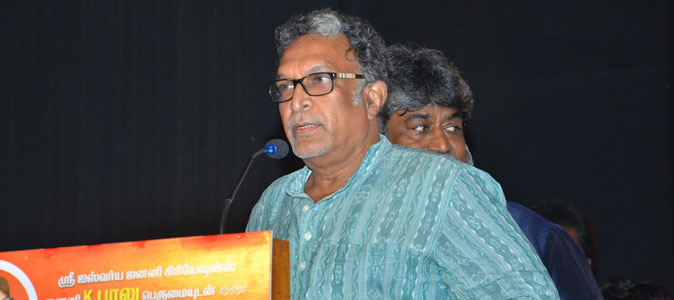 தமிழ் சினிமாவை பார்த்து படம் எடுக்காதீர்கள் - நாசர் பேச்சு