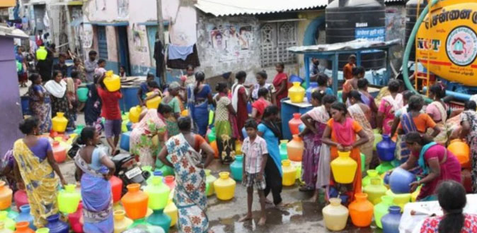 சென்னை தண்ணீர் பிரச்சினை குறித்து பேசும் ஹாலிவுட் நடிகர்!