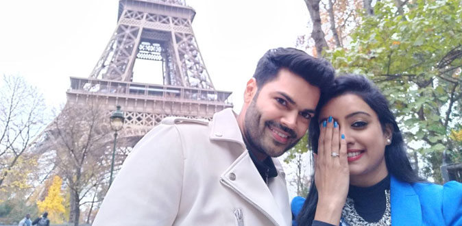 Ganesh Venkatrama and Nisha celebrate 2nd Anniversary in Paris