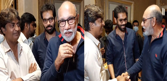'மாயோன்' திரைப்படத்தை தெலுங்கில் அறிமுகப்படுத்தும் சத்யராஜ்!