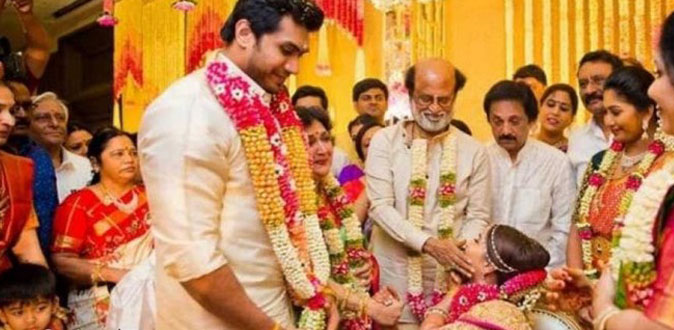 செளந்தர்யாவுக்கு ரஜினி கொடுத்த திருமண சீர்வரிசை!