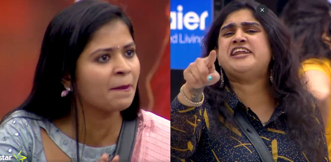 தாலியை கழட்டிய மதுமிதா! - பிக் பாஸ் சண்டையால் உருவான சர்ச்சை