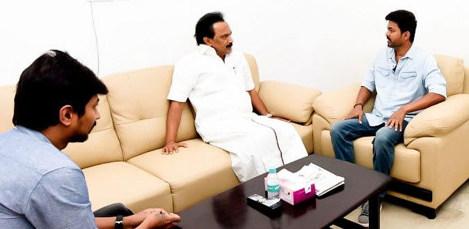 மு.க.ஸ்டாலினை சந்தித்த விஜய்! - அதிமுக அமைச்சரின் அதிரடி கருத்து