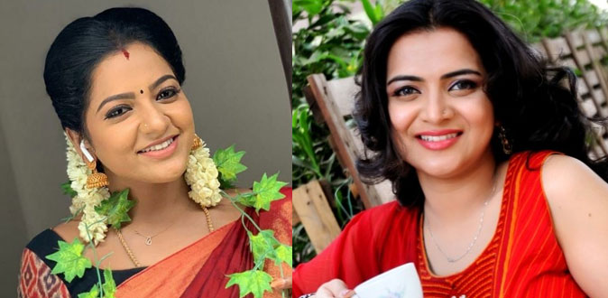 ’பாண்டியன் ஸ்டோர்ஸ்’ சித்ரா கணவருக்கு முத்தம் கொடுத்த டிடி! - வைரலாகும் புகைப்படம்