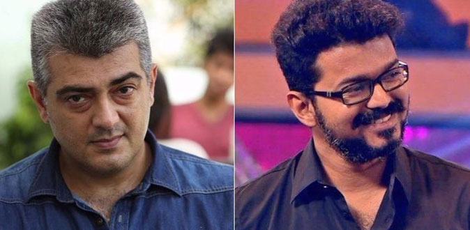 மோதலுக்கு தயாராகும் விஜய் - அஜித் ரசிகர்கள்!