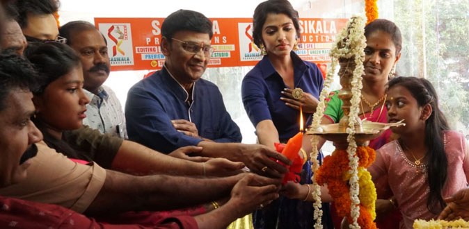 சசிகலா தயாரிப்பு நிறுவனம் தொடக்கம்! - அறிமுக இயக்குநர்களுக்கு அரிய வாய்ப்பு