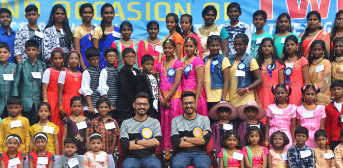 GADGET free day Campaign with 100 twins held at Velammal